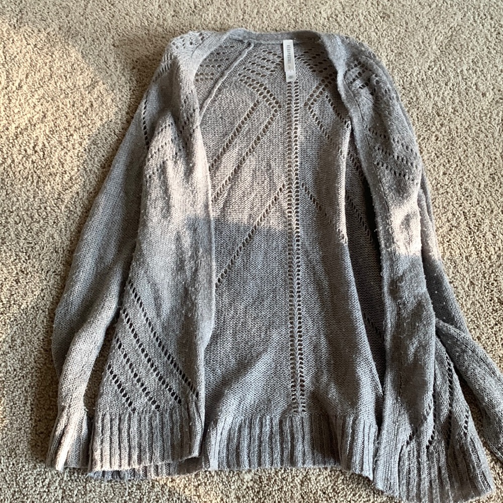 Grey cardigan